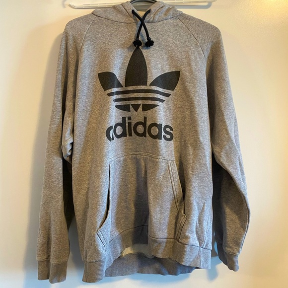Grey Hoodie - Adidas - Picture 1 of 3